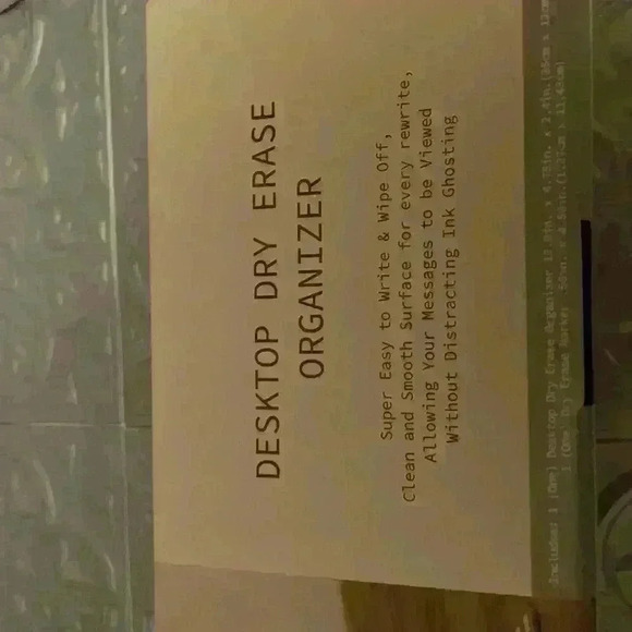 Celebrity Design Group pastel green desktop dry erase organizer bundled markers - Picture 7 of 7